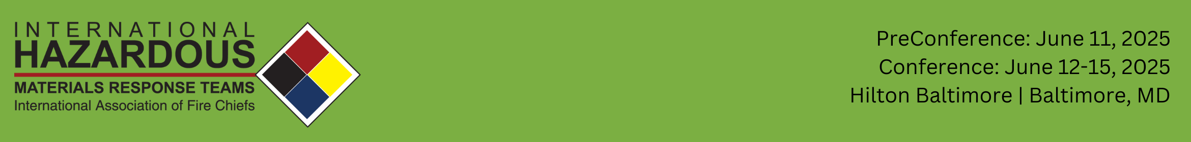 Hazmat 2025 Main banner